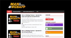 Desktop Screenshot of manvswebapp.com