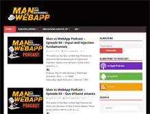 Tablet Screenshot of manvswebapp.com